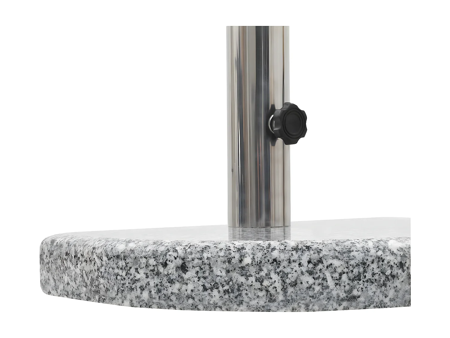 Ryllin  Base per Parasole in Granito Curva 10 kg Grigia