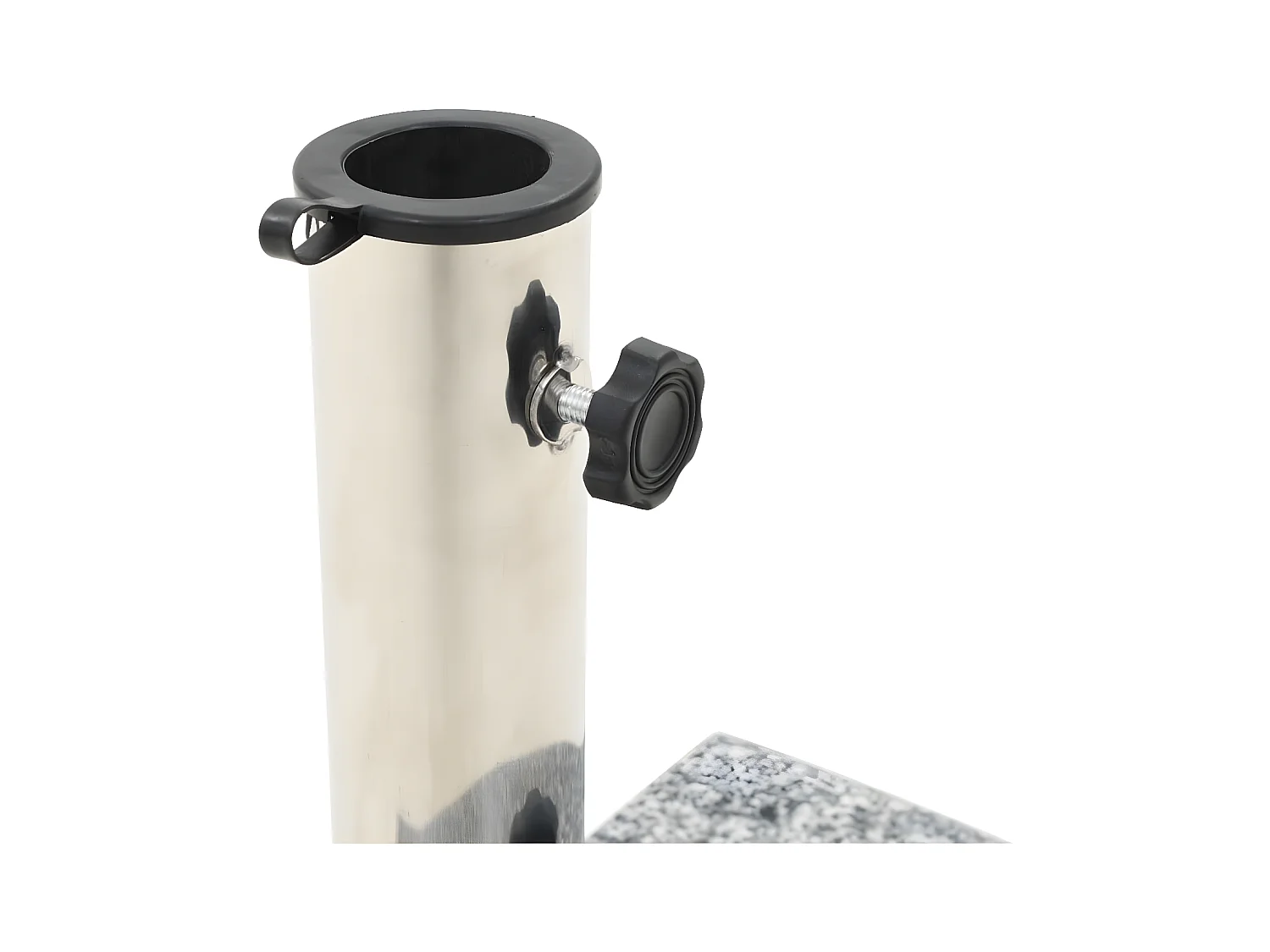 Ryllin  Socle de parasol Granite courbe 10 kg Gris