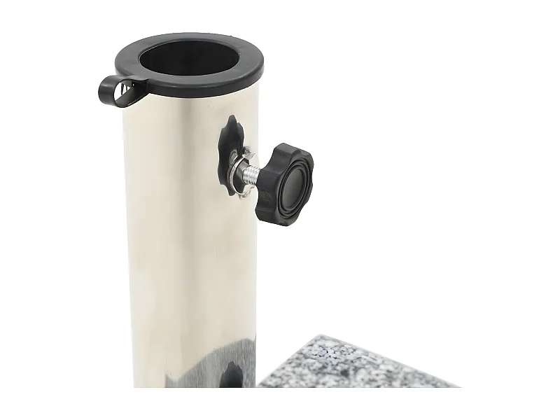 Ryllin  Sonnenscrmständer Granit 10 kg Gebogen Grau