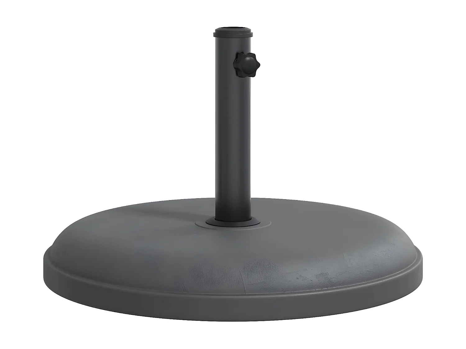 Tjorve  Parasolvoet voor stokken van Ø32/35/38 mm 25 kg rond