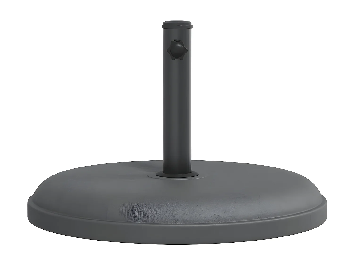 Tjorve  Parasolvoet voor stokken van Ø32/35/38 mm 25 kg rond