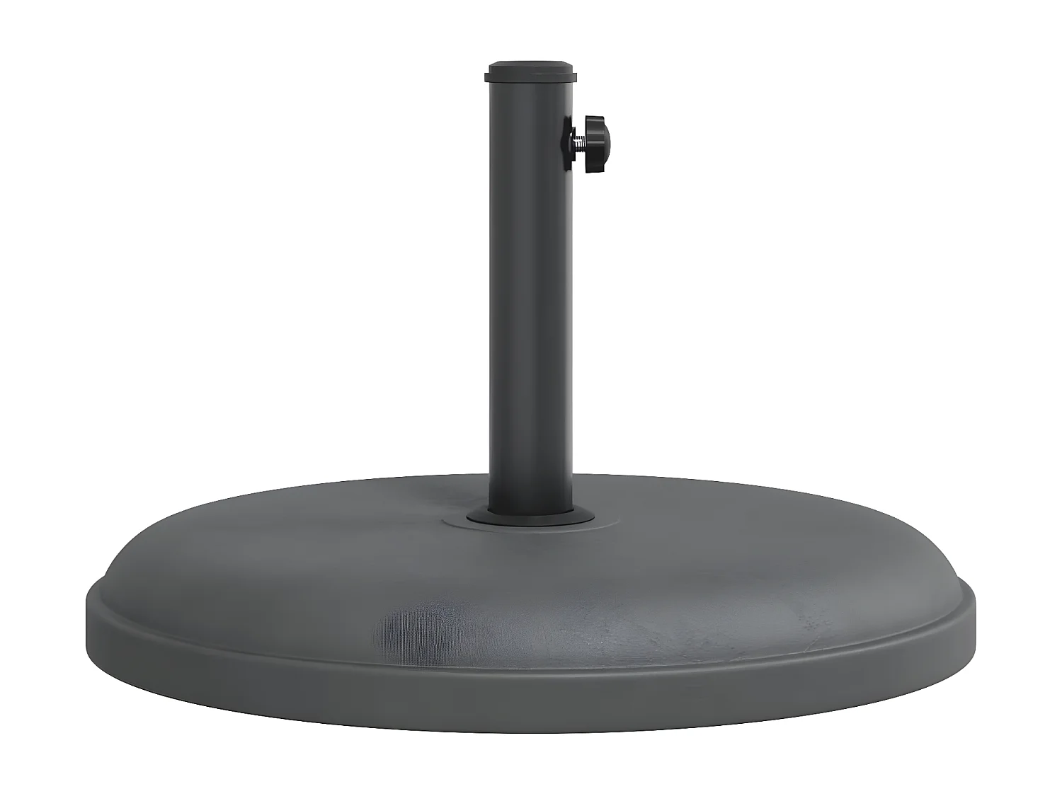 Tjorve  Parasolvoet voor stokken van Ø32/35/38 mm 25 kg rond