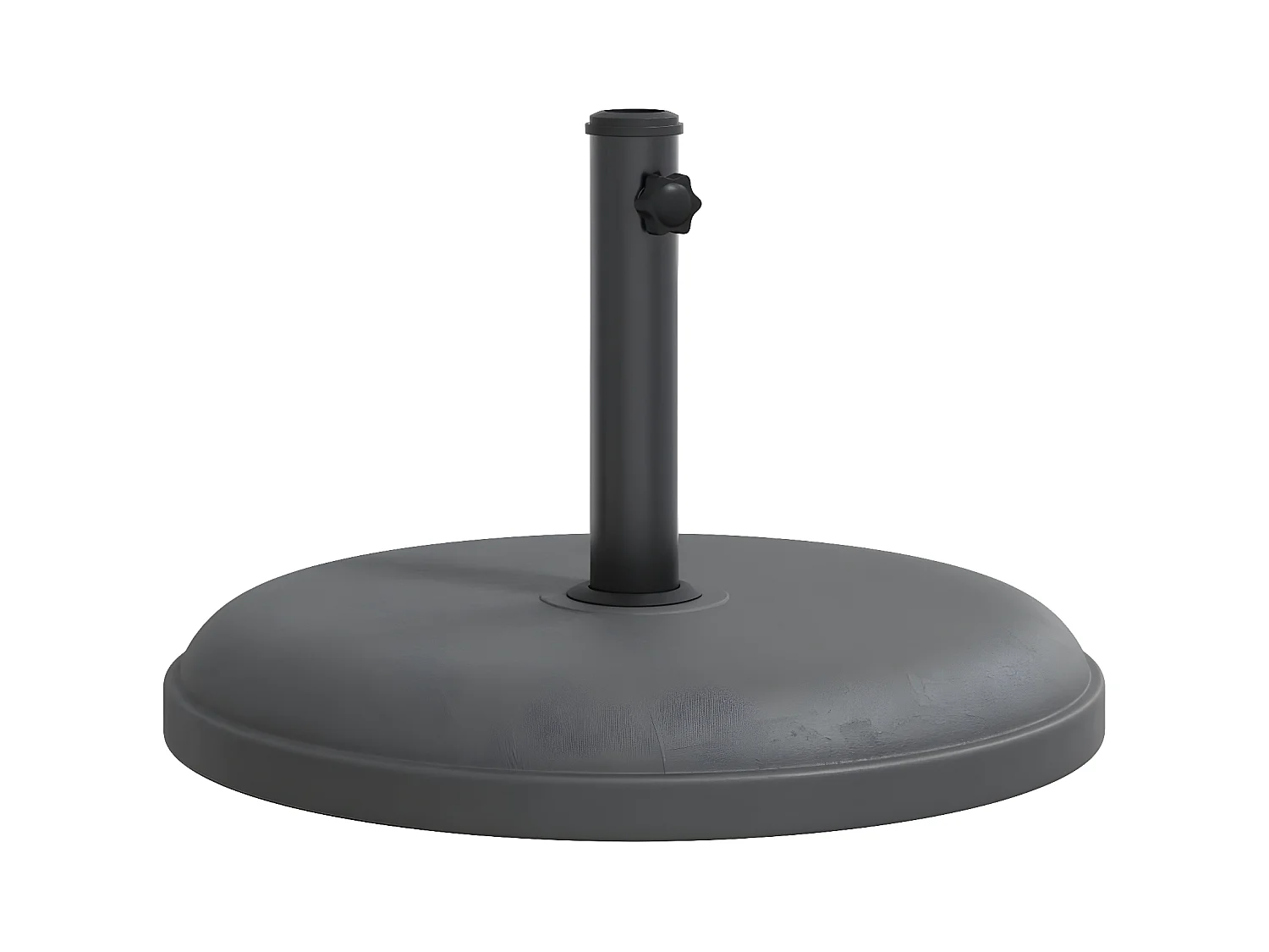 Tjorve  Base de parasol pour mâts Ø32/35/38 mm 25 kg rond