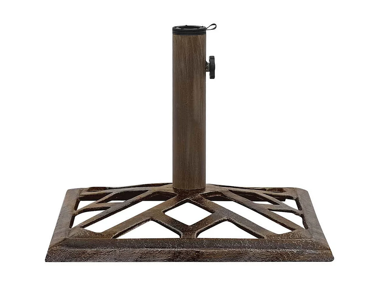 Belfort  Parasolvoet 44x44x31 cm gietijzer bronskleurig