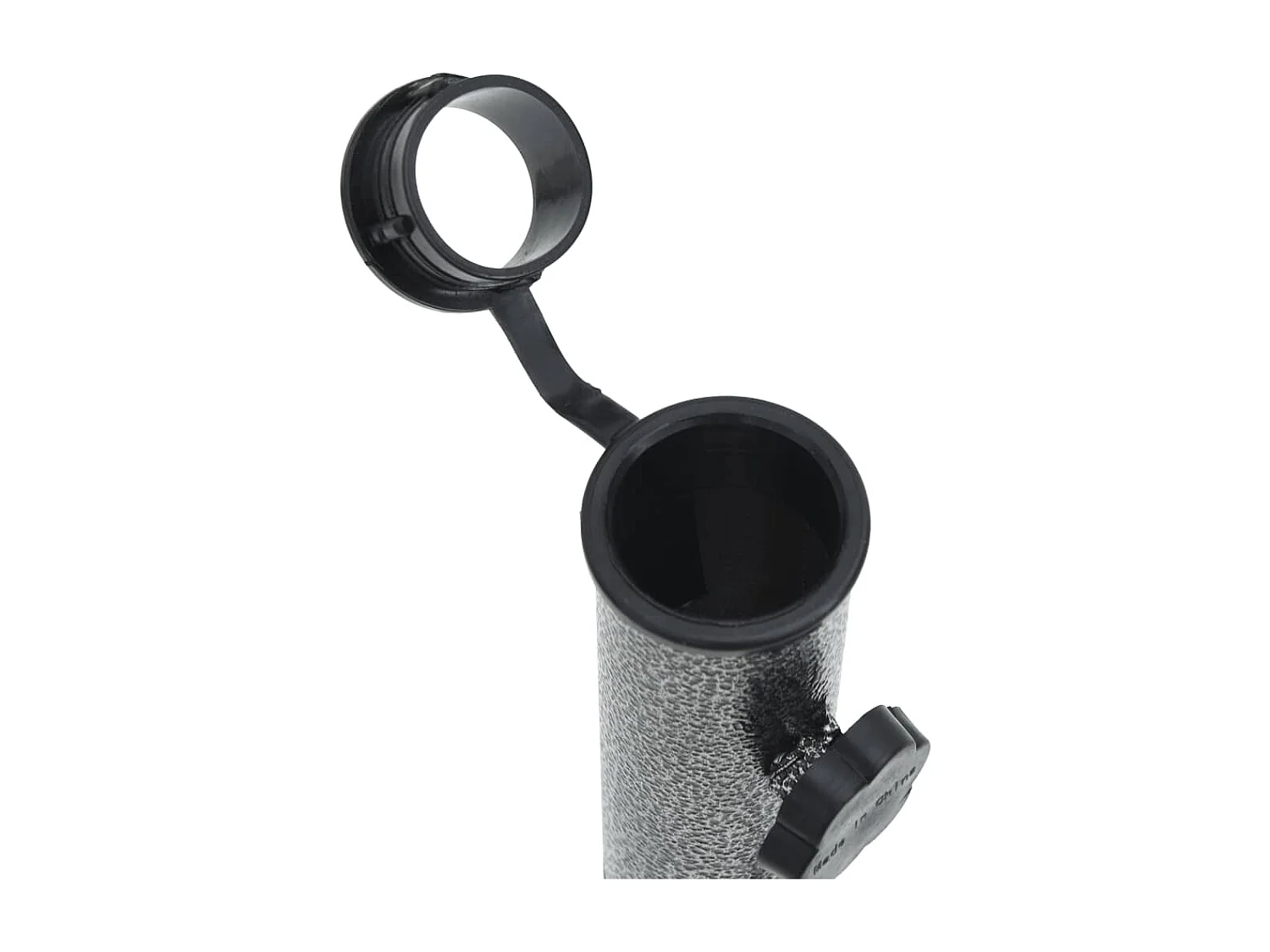 Garden Furniture -  Supporti Ombrellone con Picchetti 2pz 9x35cm Acciaio Zincato