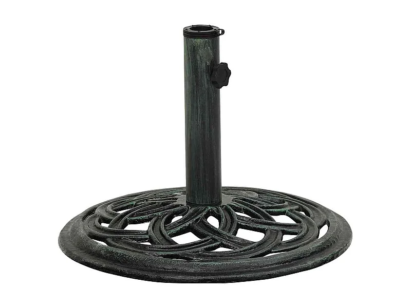 Belfort  Base de sombrilla de erro fundido verde 44x44x31 cm