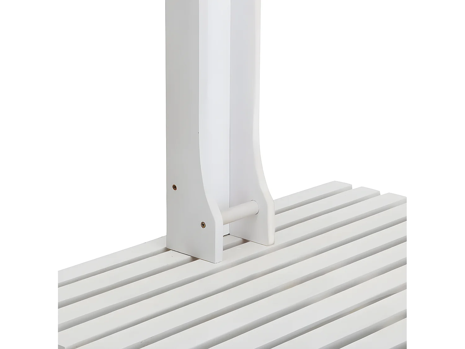 Undar  Douche de jardin Blanc Bois