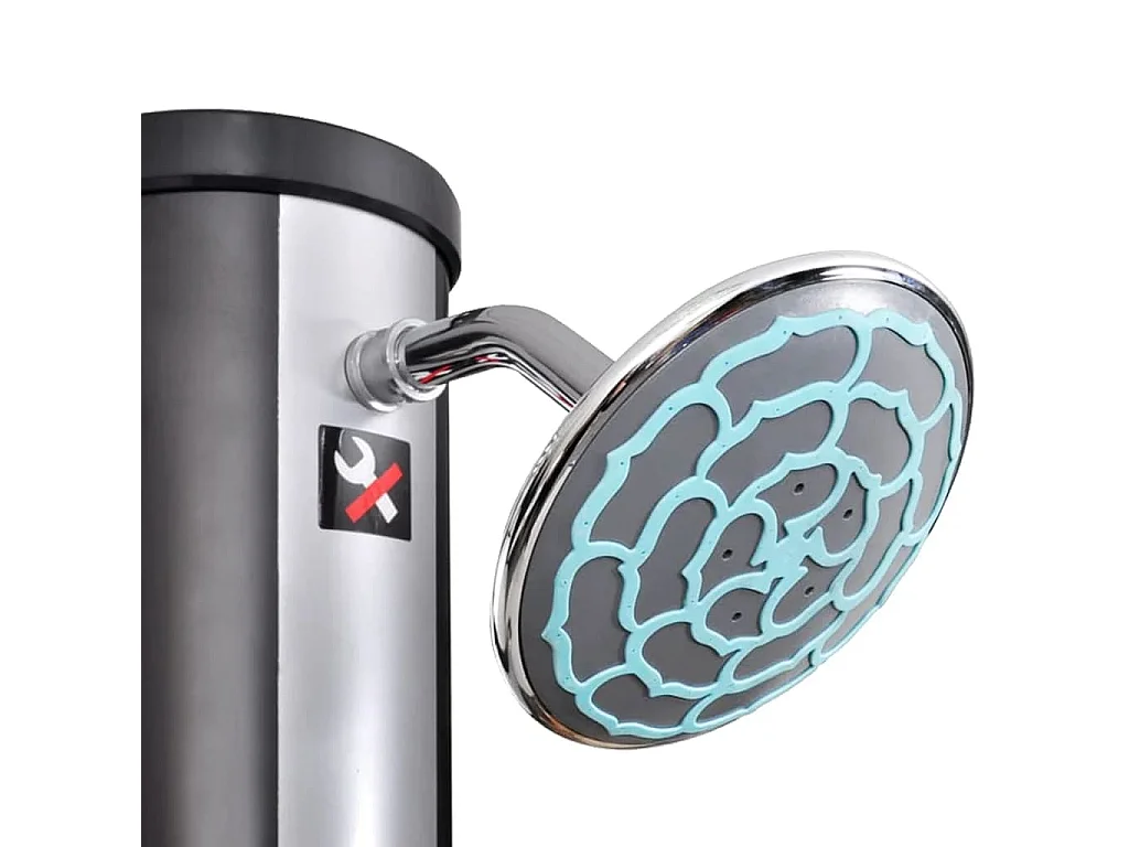 Claire-Viviane-Marie  Solardusche mit Duschkopf und Wasserhahn 40 L