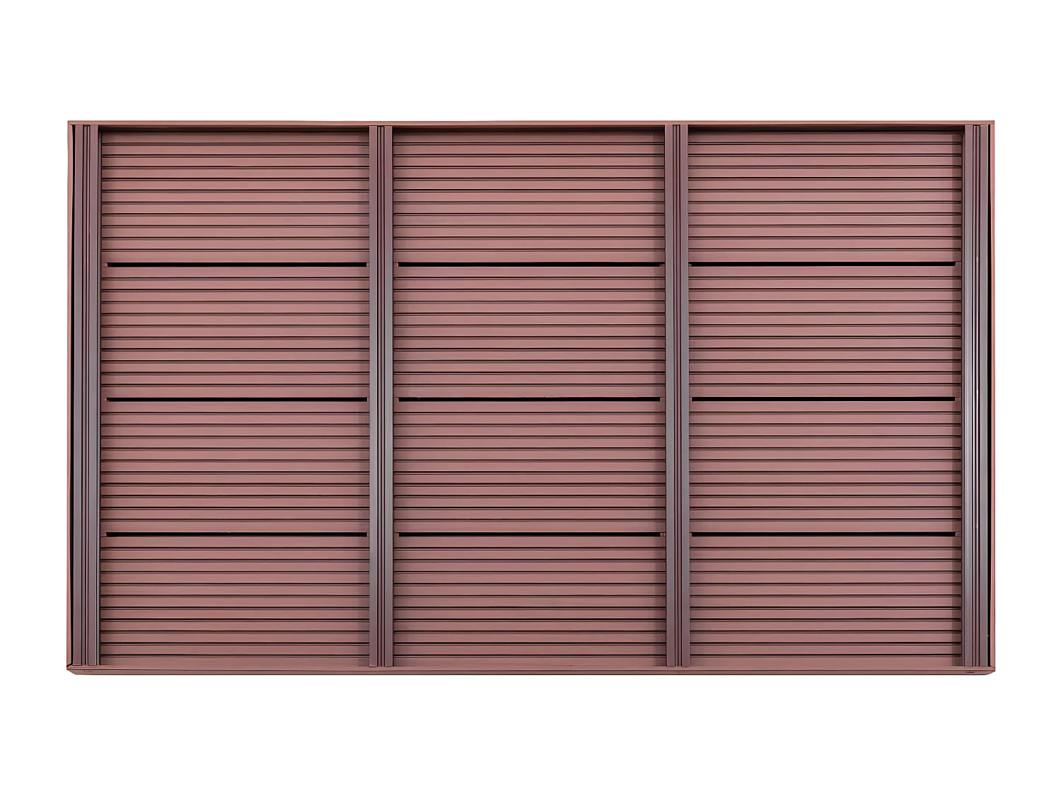 Maison Exclusive Pedana per Doccia Solare Marrone 101x63x5,5 cm in WPC