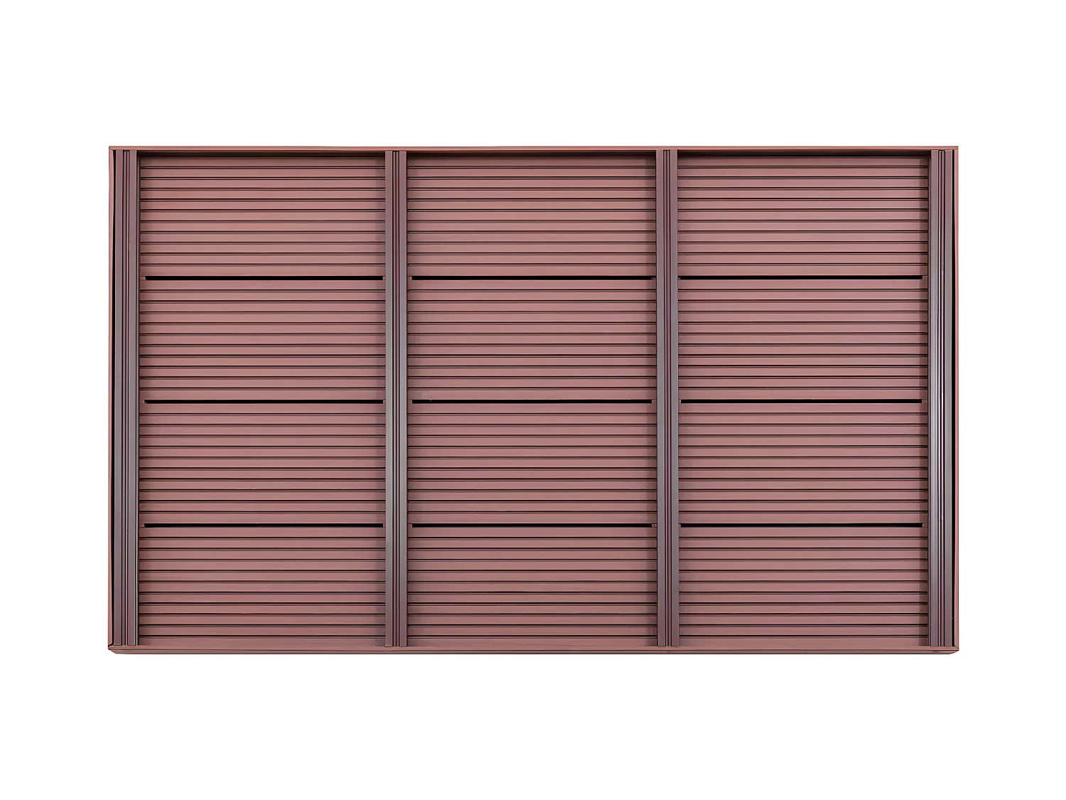 Prolenta Premium -  Élément de plancher pour douche solaire Marron 101x63x5,5cm WPC