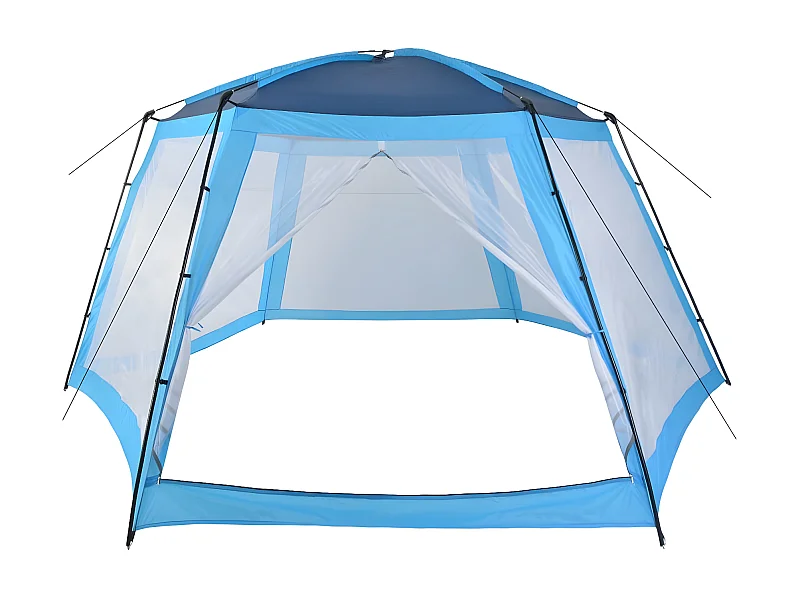 Prolenta Premium - Pool-Zelt 590x520x250 cm Blau