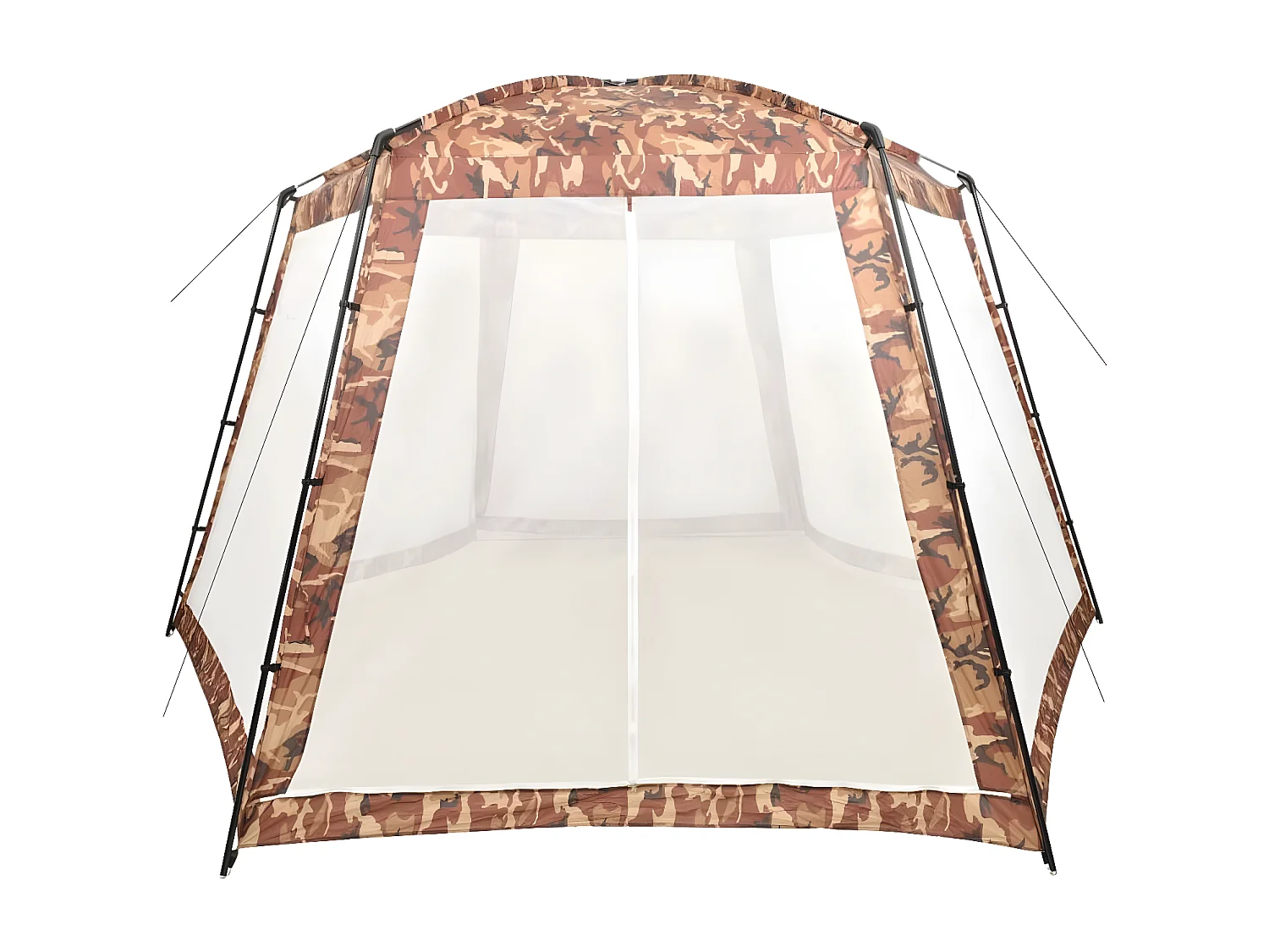 Prolenta Premium -  Tente de piscine Tissu 500x433x250 cm Camouflage