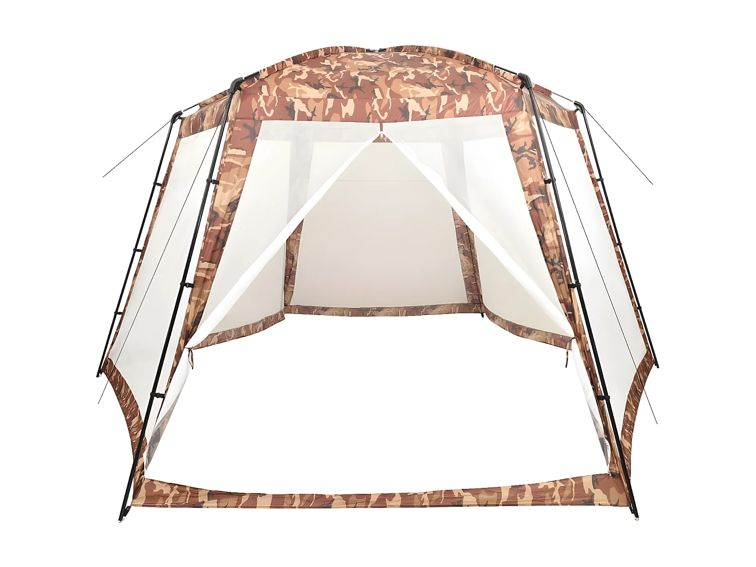 Prolenta Premium -  Tente de piscine Tissu 500x433x250 cm Camouflage