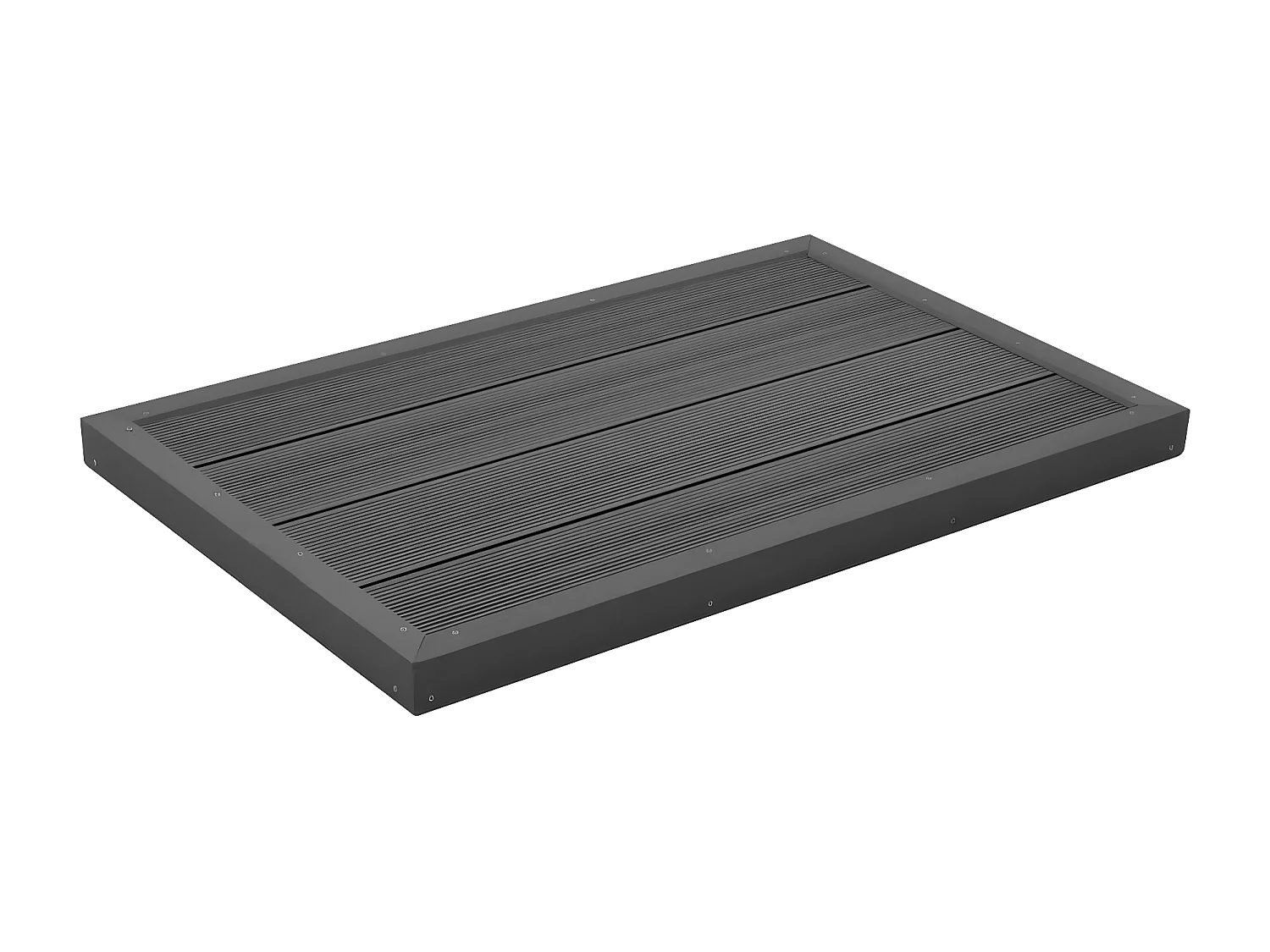Fouad  Panel de suelo para ducha solar escalera piscina WPC