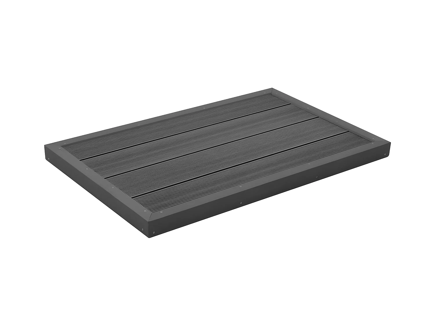 Fouad  Élément de plancher pour douche solaire/échelle de piscine WPC