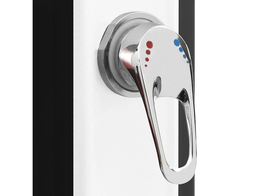 Sophie-Emmanuelle  Douche solaire d'extérieur avec pomme de douche et robinet 35 L