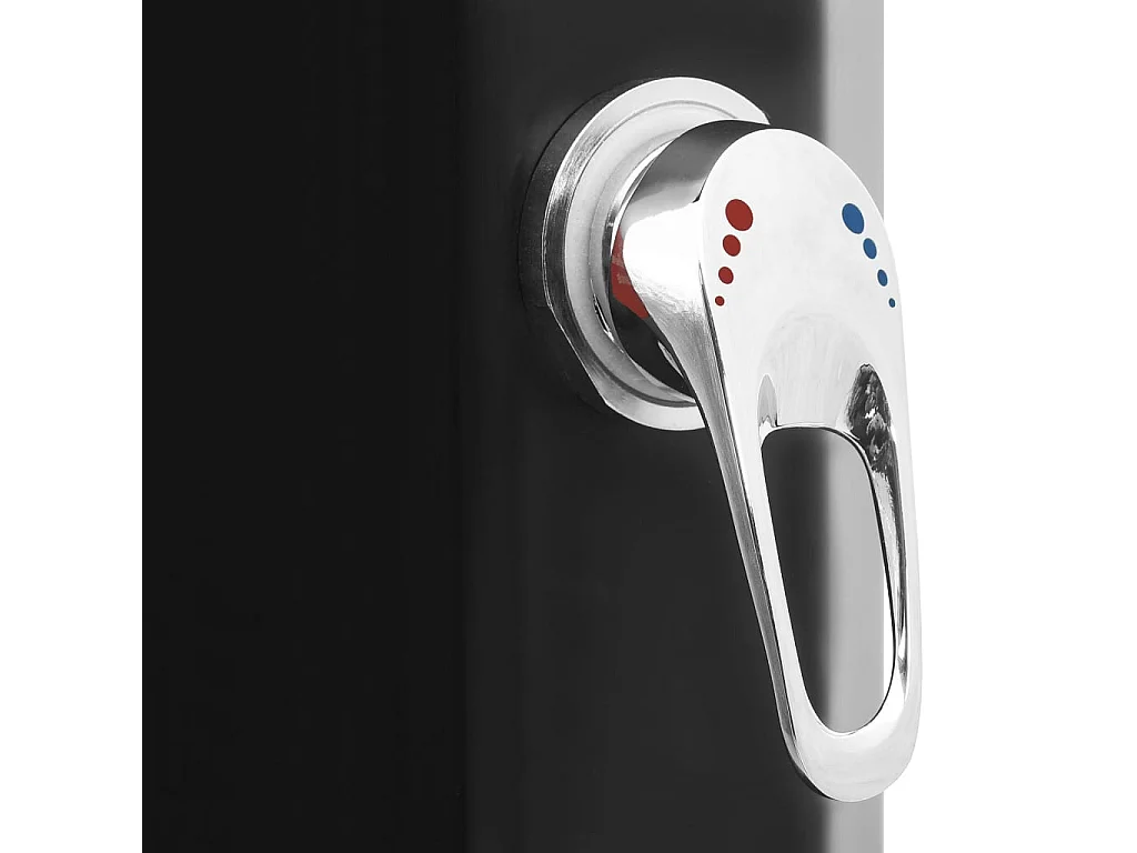 Sophie-Emmanuelle  Douche solaire d'extérieur avec pomme de douche et robinet 35 L