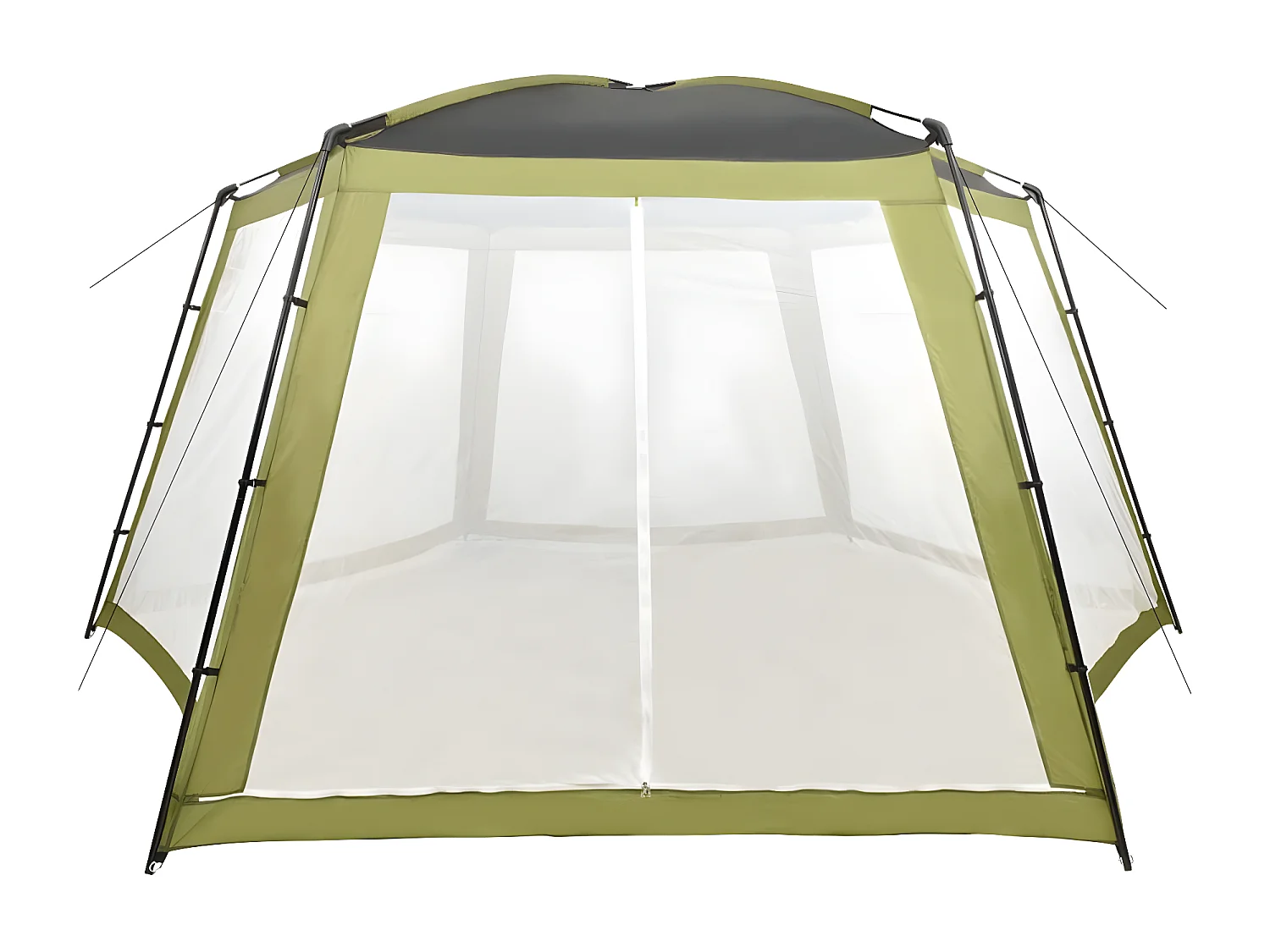 Prolenta Premium -  Tente de piscine Tissu 660x580x250 cm Vert