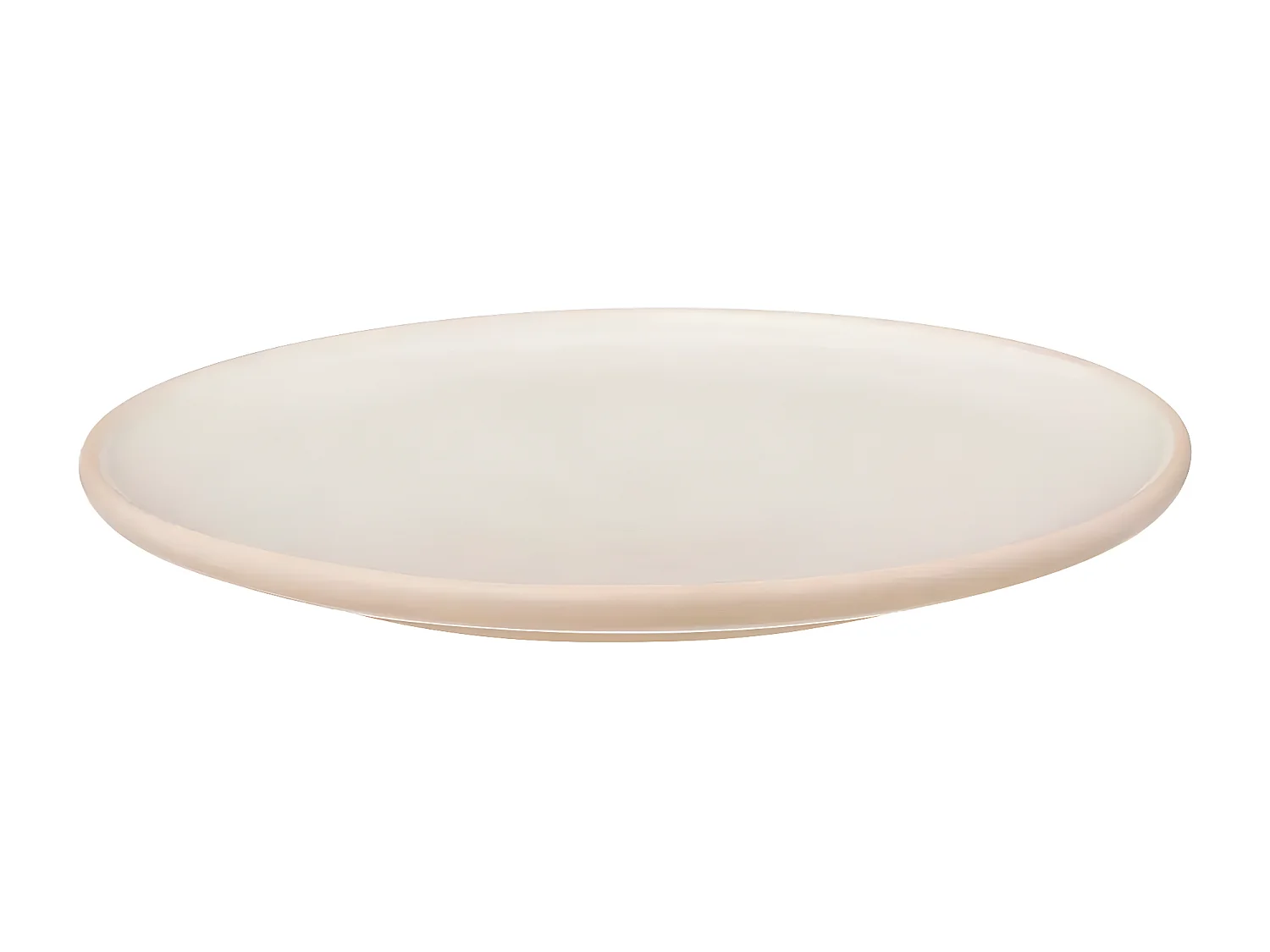 Lot de 6 Assiettes Plates "Asma" 27cm Beige