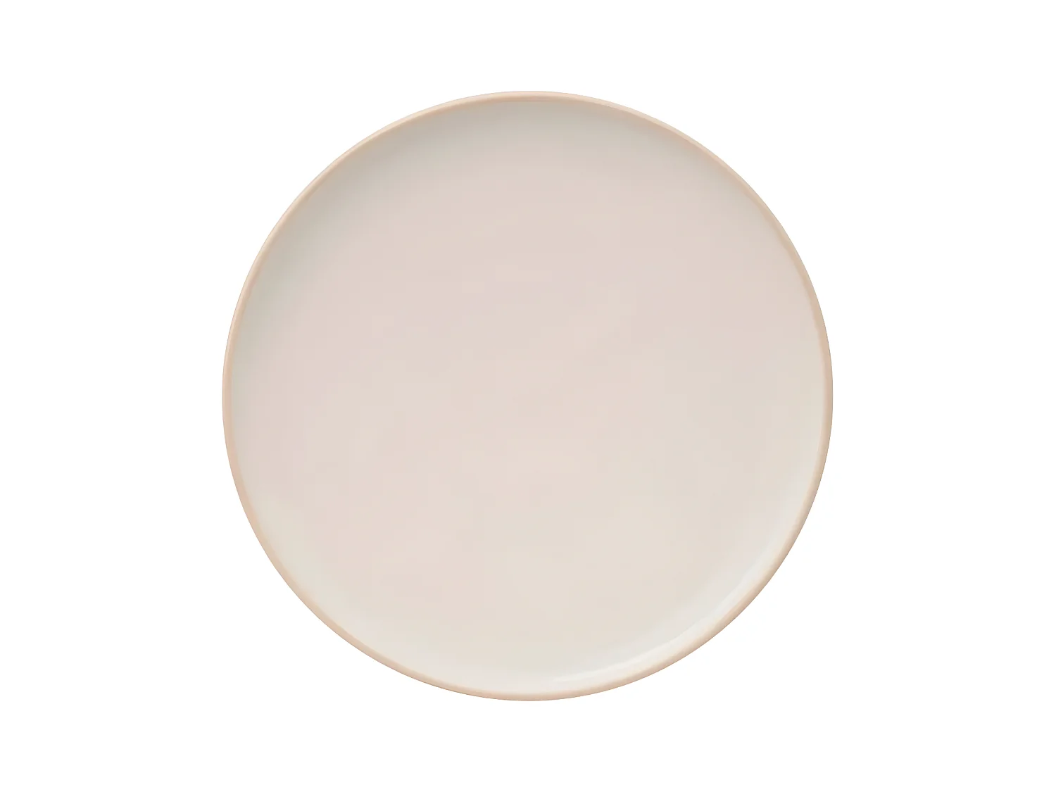 Lot de 6 Assiettes Plates "Asma" 27cm Beige