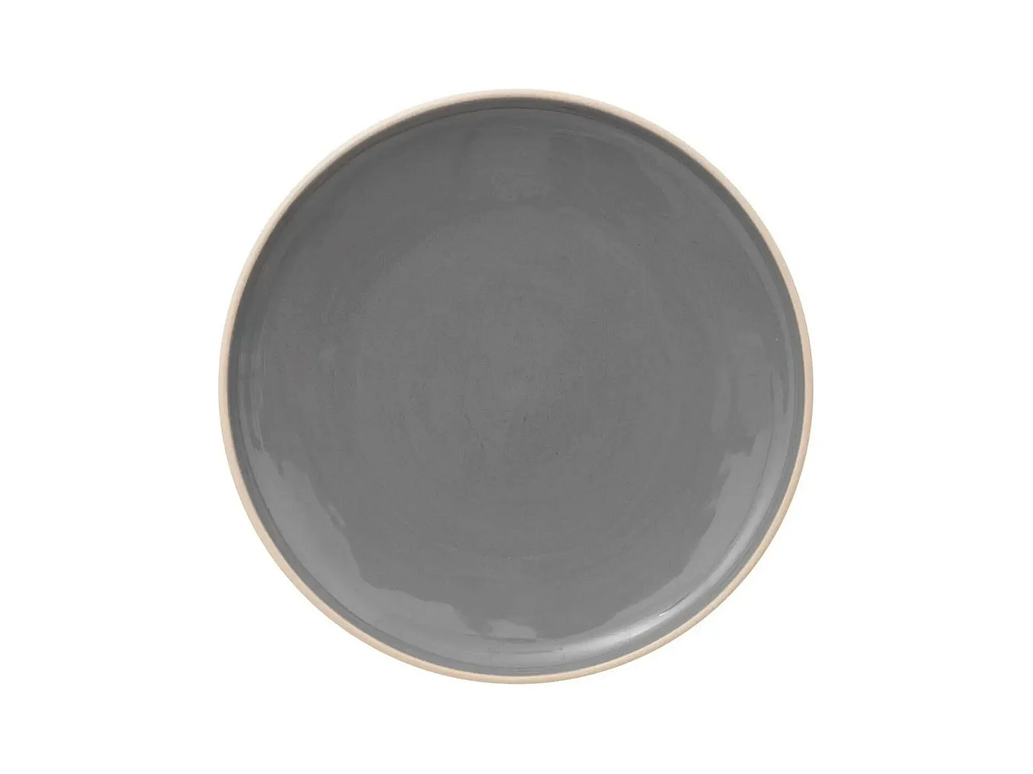 Lot de 6 Assiettes à Dessert "Asma" 19cm Gris
