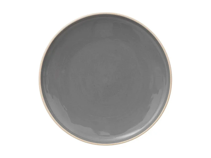 Lot de 6 Assiettes à Dessert "Asma" 19cm Gris