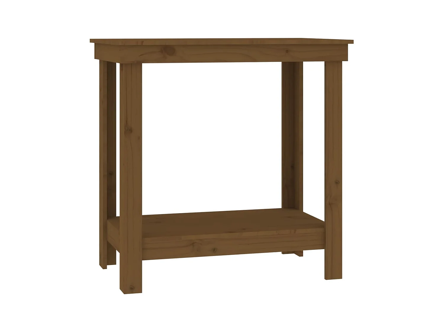 Prolenta Premium -  Banc de travail Marron miel 80x50x80 cm Bois de pin massif