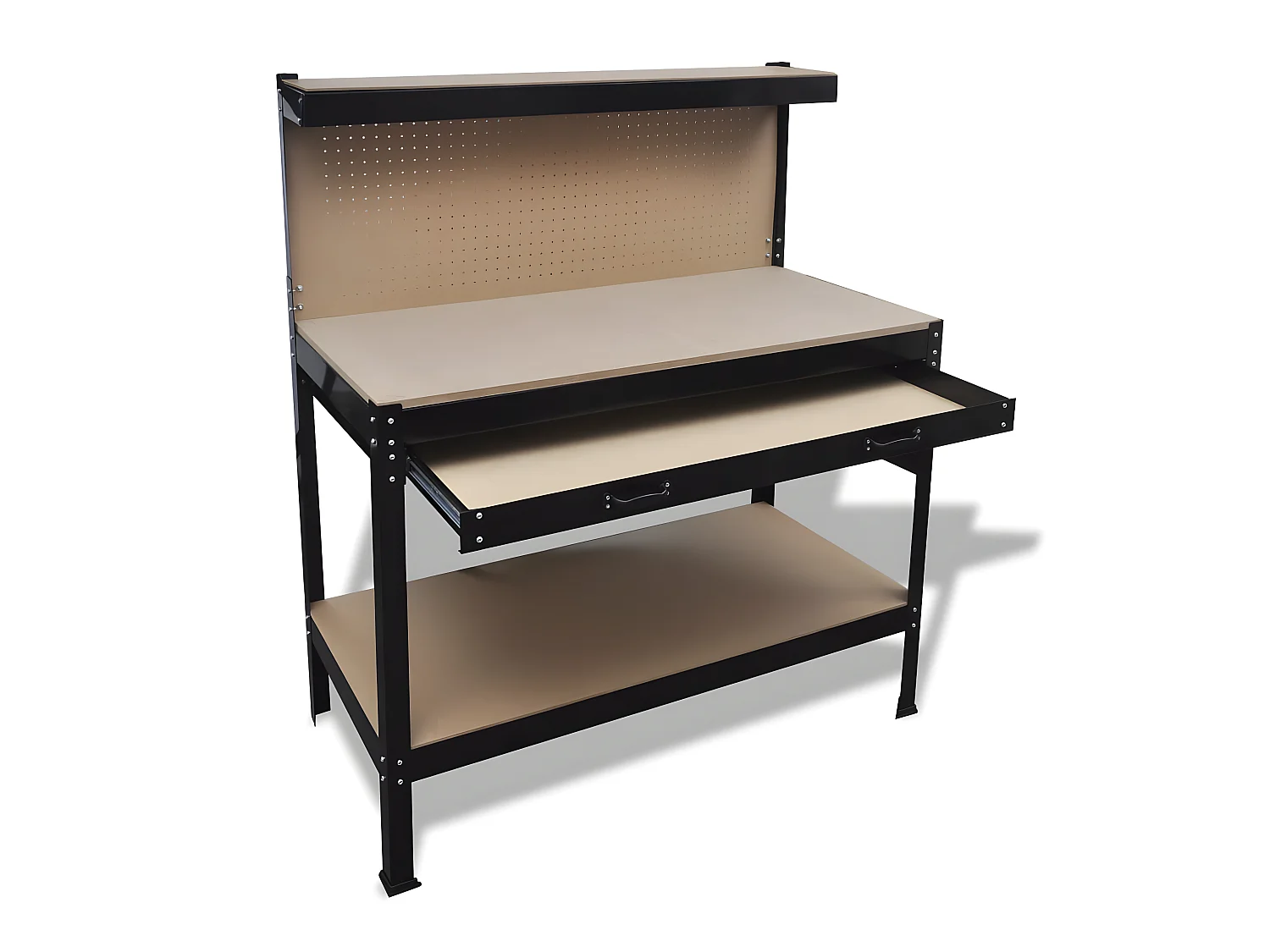 Prolenta Premium -  Établi avec panneau perforé et tiroir