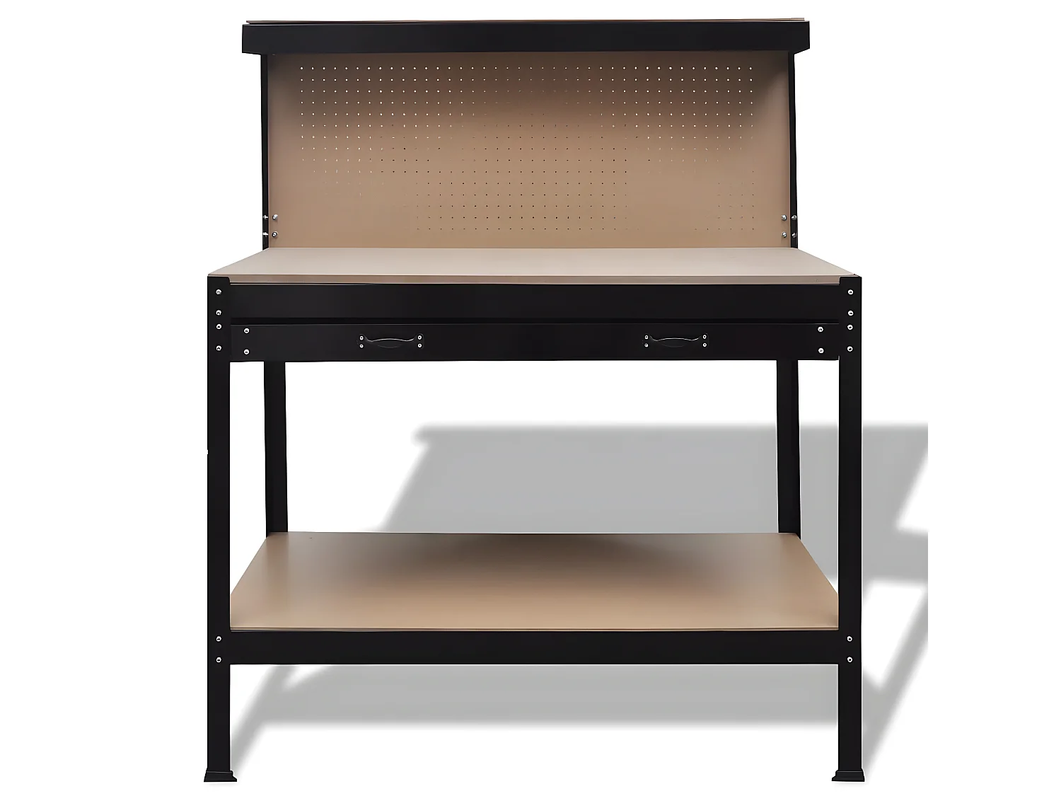 Prolenta Premium -  Banco da Lavoro con Pannello Forato e Cassetto