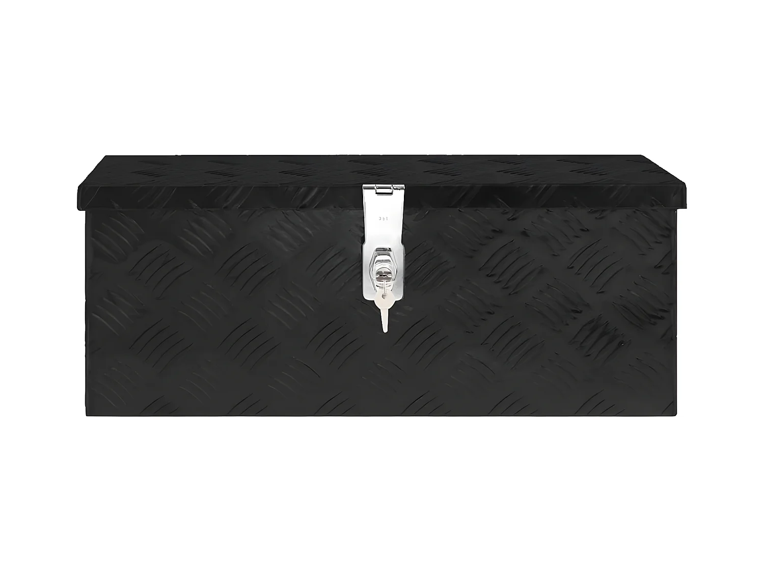 Prolenta Premium -  Opbergbox 60x23,5x23 cm aluminium zwart