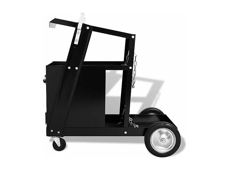 Prolenta Premium -  Schweißwagen mit 4 Schubladen Schwarz