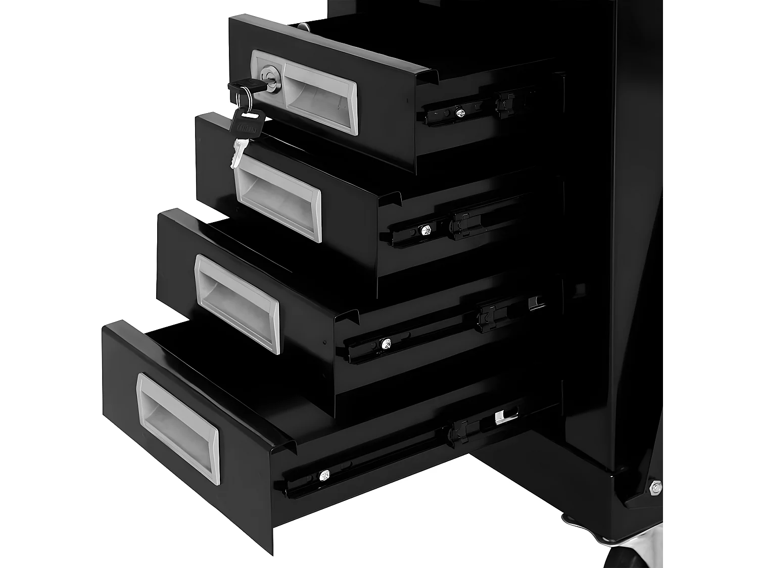 Prolenta Premium -  Chariot de soudage avec 4 tiroirs Noir