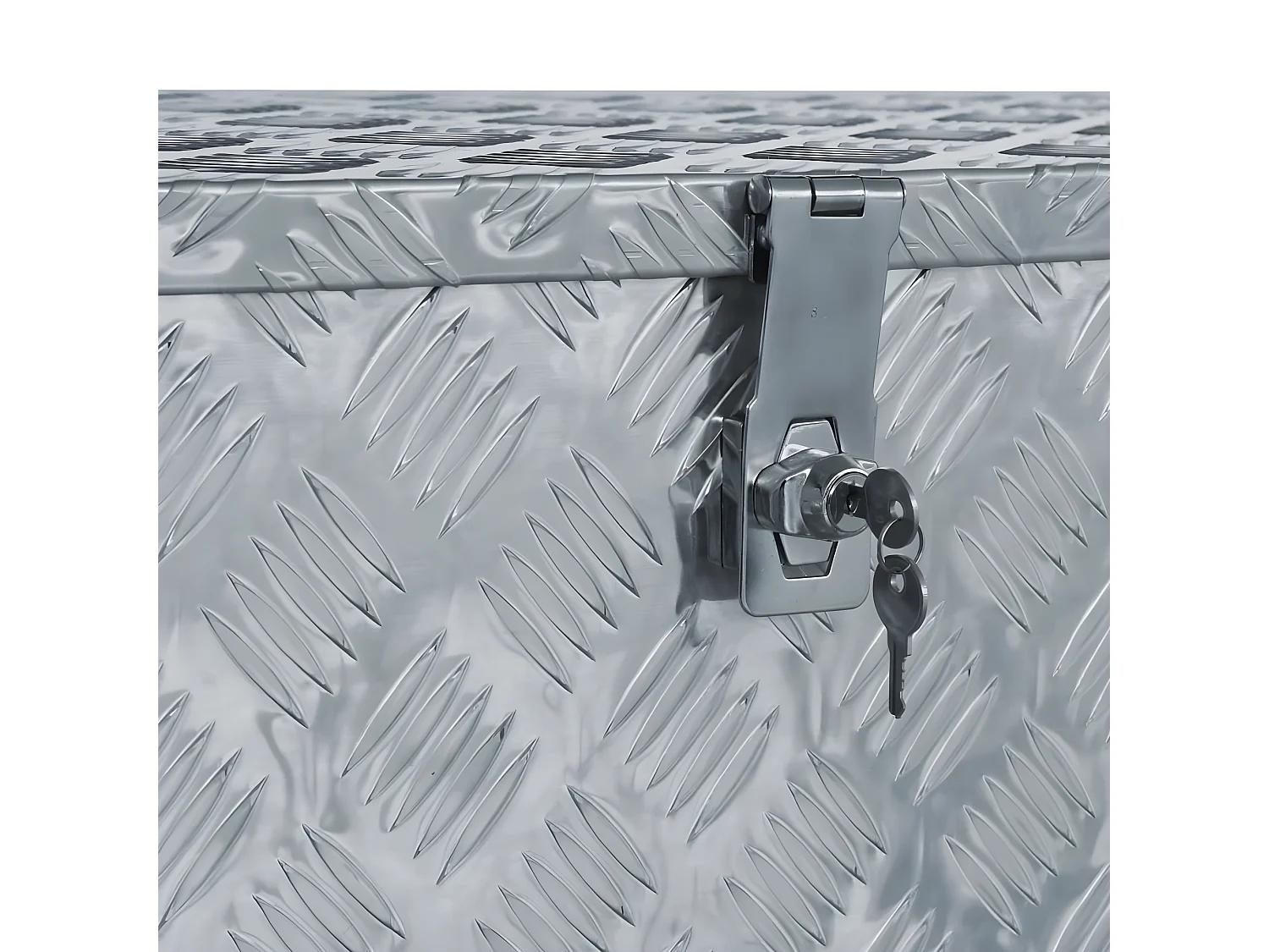 Prolenta Premium -  Cassetta in Alluminio 110,5x38,5x40cm Argento