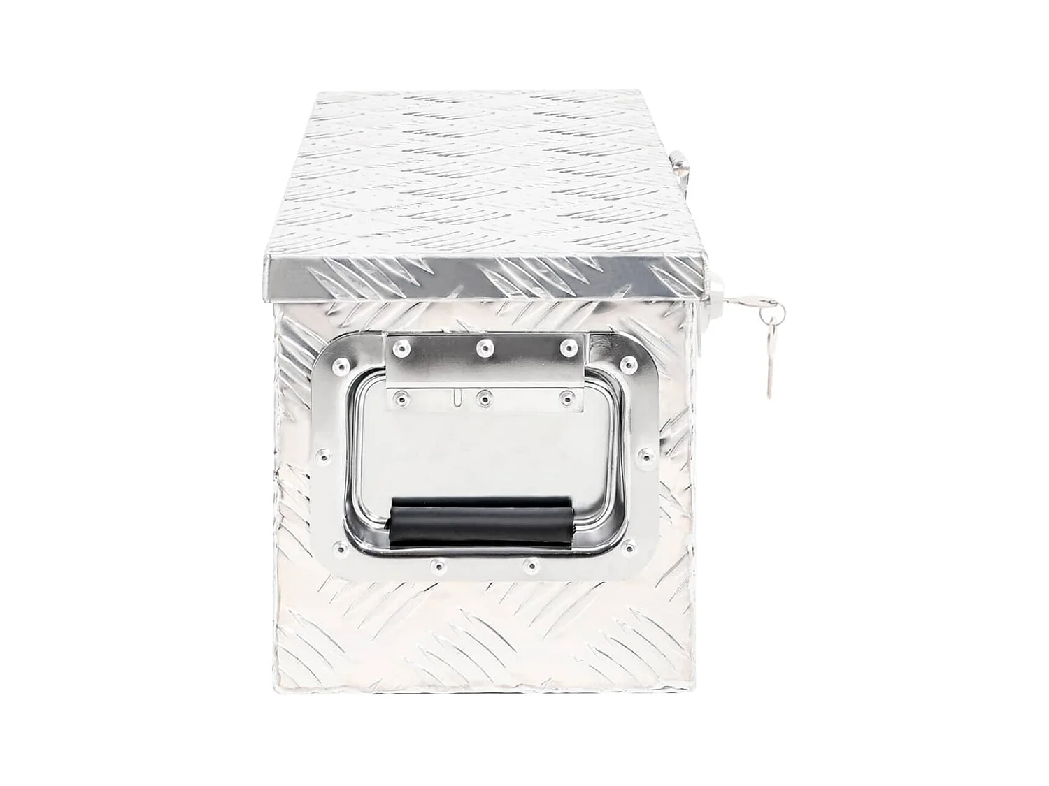 Prolenta Premium -  Aufbewahrungsbox Silbern 60x23,5x23 cm Aluminium