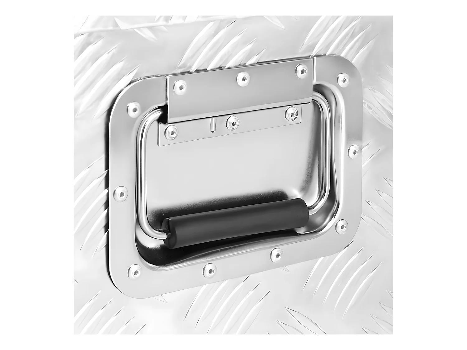Prolenta Premium -  Aufbewahrungsbox Silbern 60x23,5x23 cm Aluminium