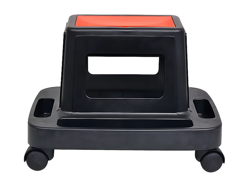 Prolenta Premium - Werkstatt-Rollhocker mit Ablage und Staufächern 150 kg