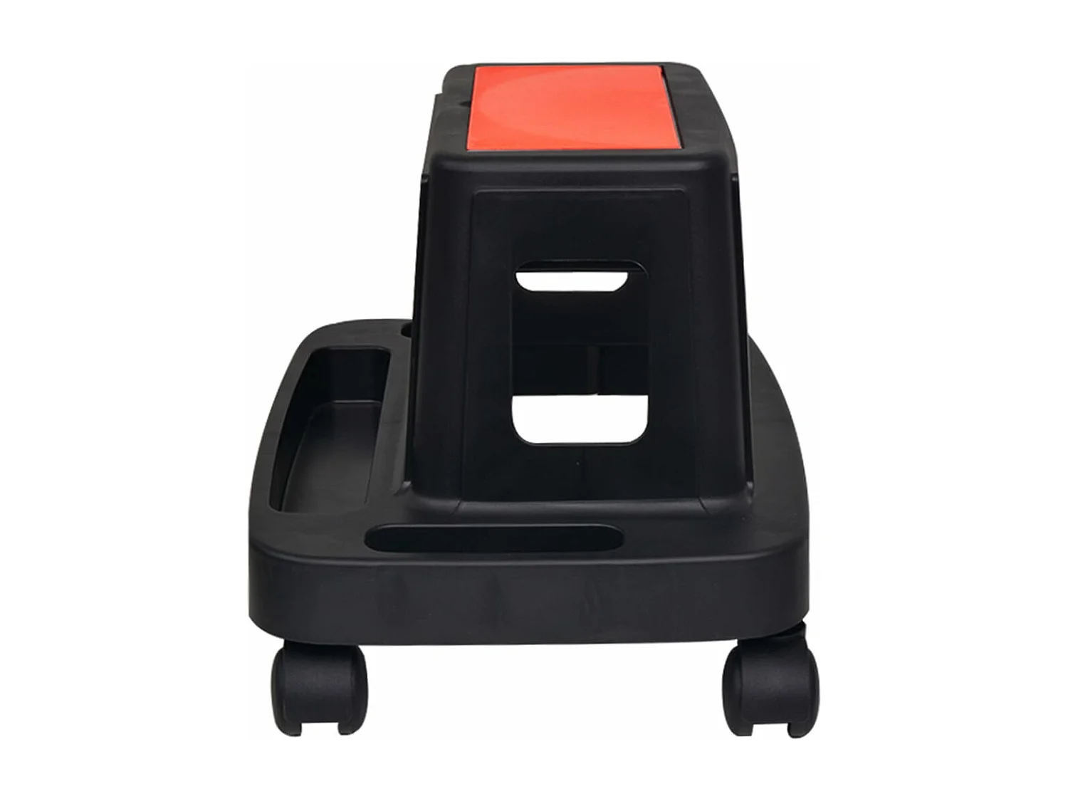 Prolenta Premium - Werkstatt-Rollhocker mit Ablage und Staufächern 150 kg