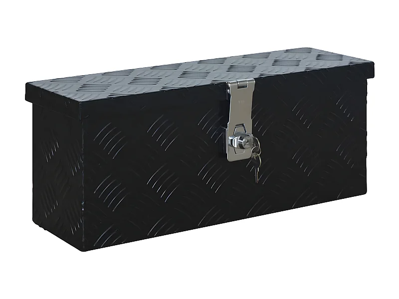 Prolenta Premium - Aluminiumkiste 485 x 140 x 200 mm Schwarz