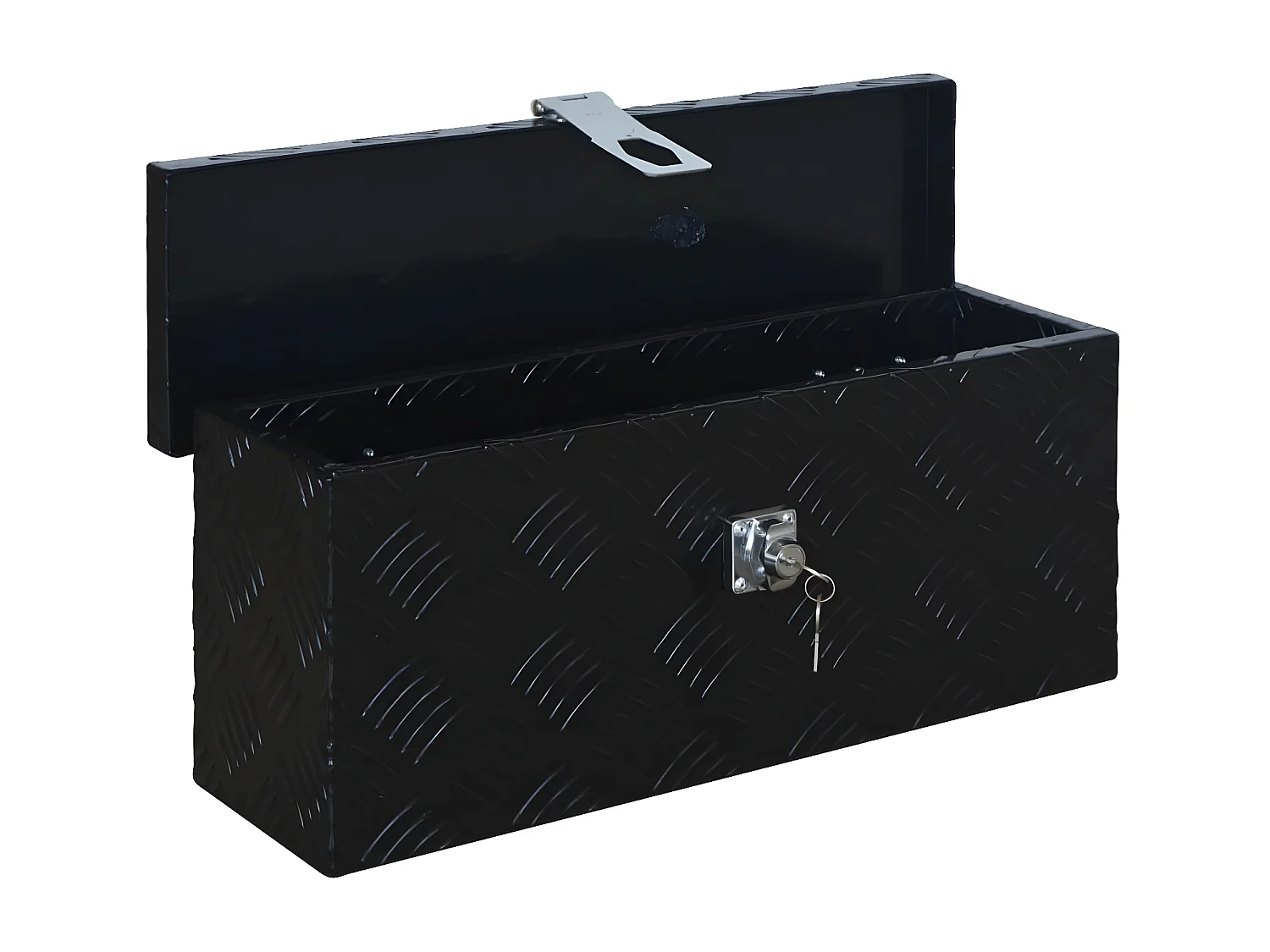 Prolenta Premium - Aluminiumkiste 485 x 140 x 200 mm Schwarz