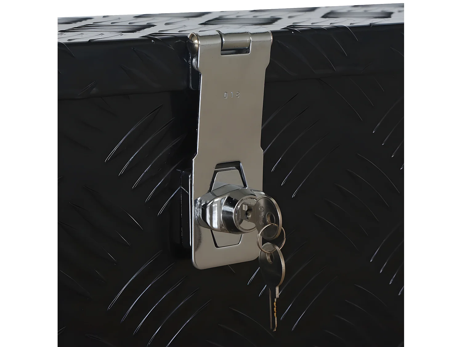 Prolenta Premium -  Boîte en aluminium 485x140x200 mm Noir