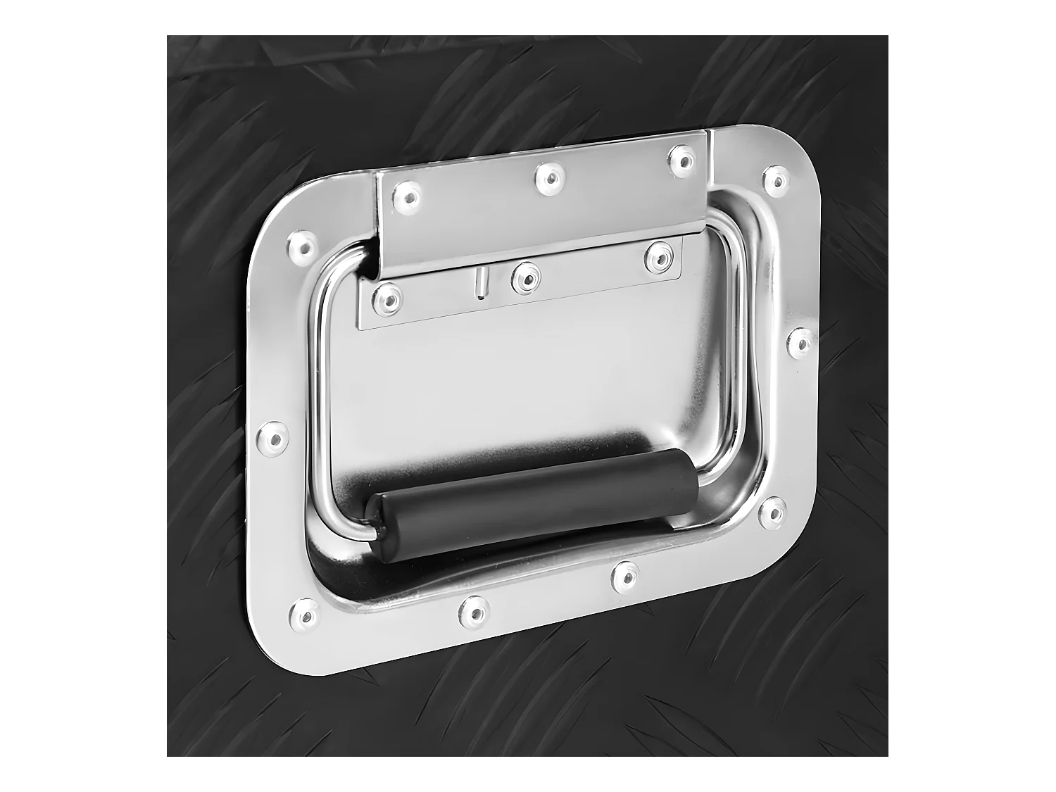Prolenta Premium -  Opbergbox 100x55x37 cm aluminium zwart