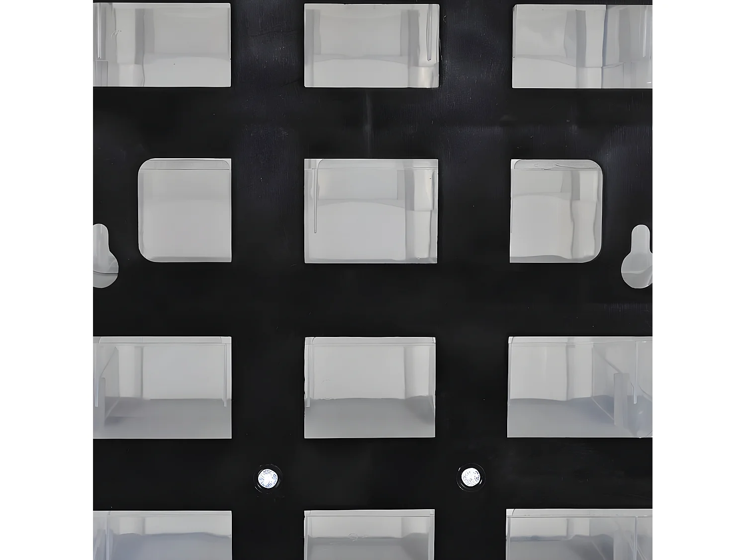 Maison Exclusive Armario almacenaje herramientas 41 cajones plástico 2 unidades