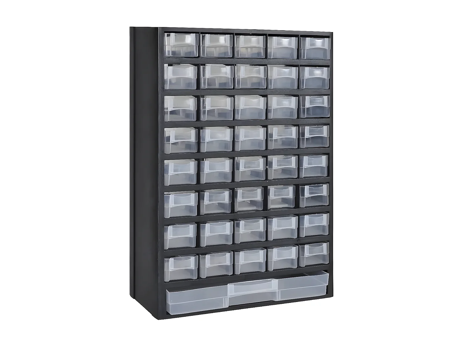 Maison Exclusive Armario almacenaje herramientas 41 cajones plástico 2 unidades