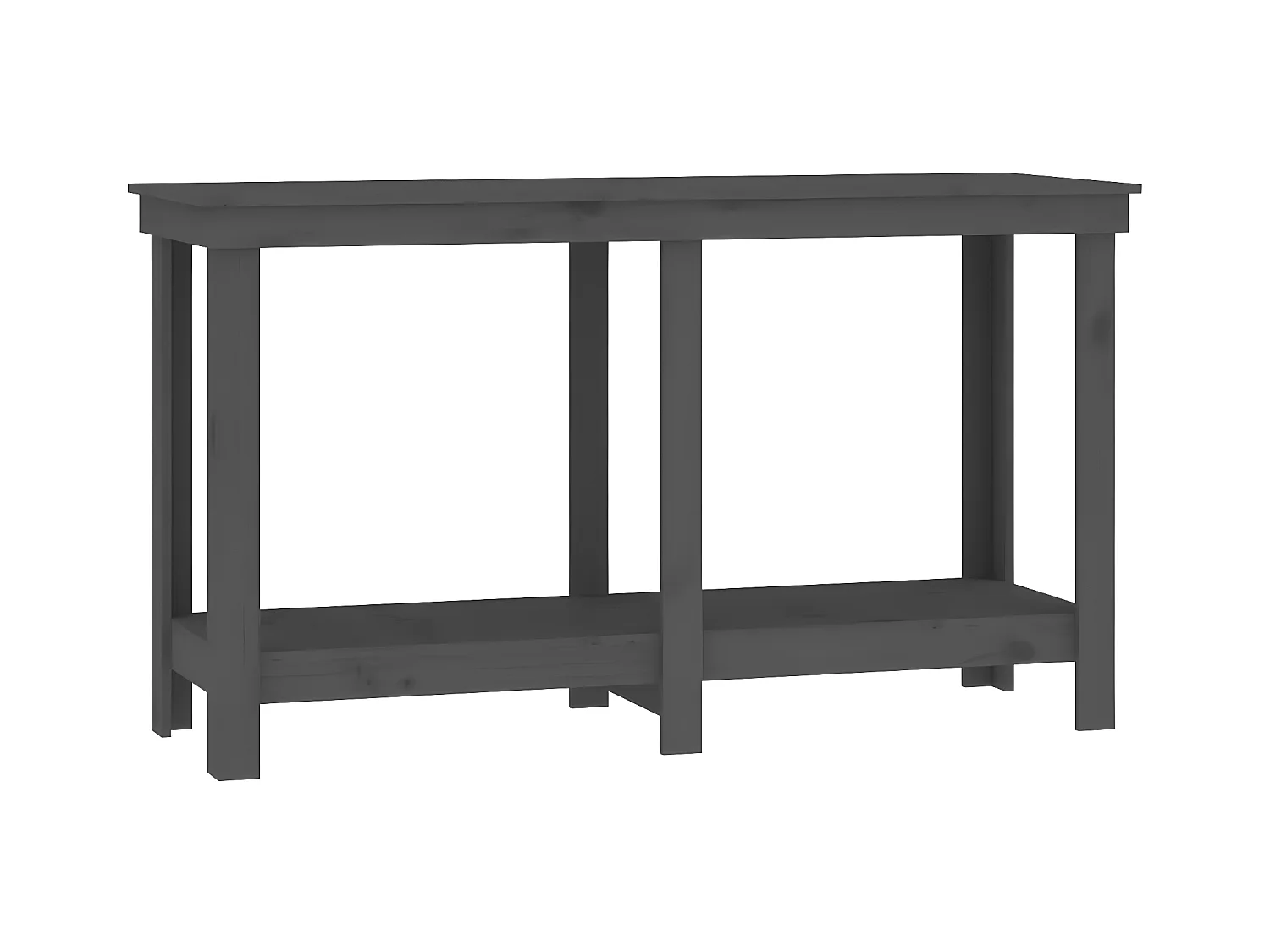 Prolenta Premium -  Banc de travail Gris 140x50x80 cm Bois de pin massif