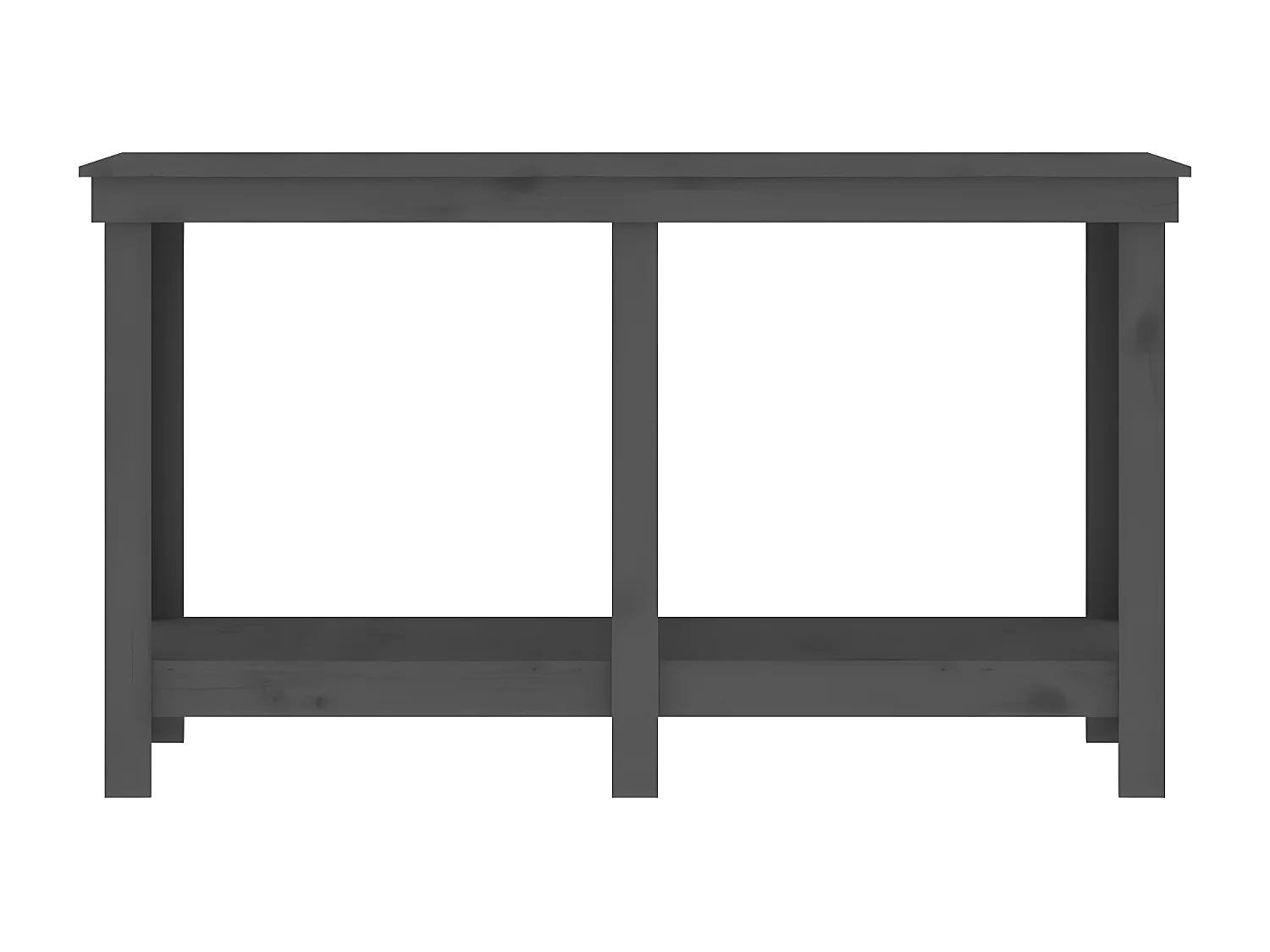 Prolenta Premium -  Banc de travail Gris 140x50x80 cm Bois de pin massif
