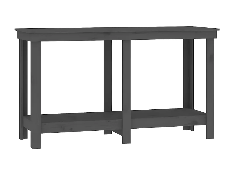 Prolenta Premium -  Banc de travail Gris 140x50x80 cm Bois de pin massif