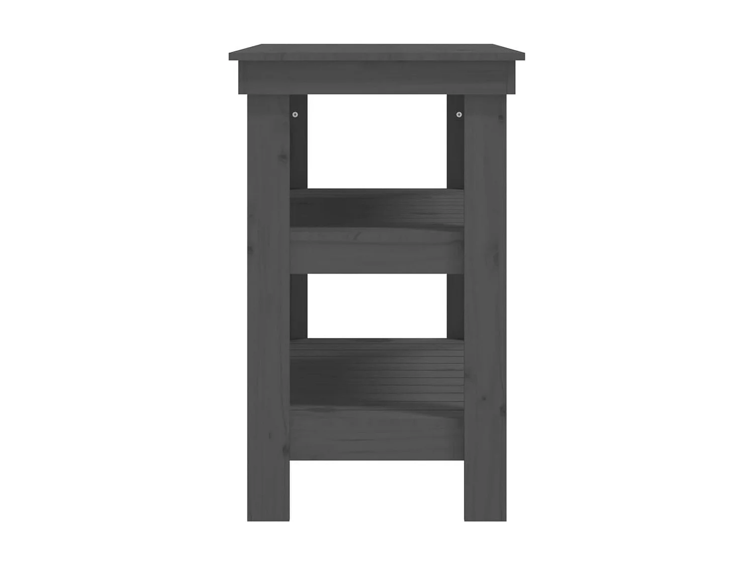 Prolenta Premium -  Werkbank Grau 78,5x50x80 cm Massivholz Kiefer