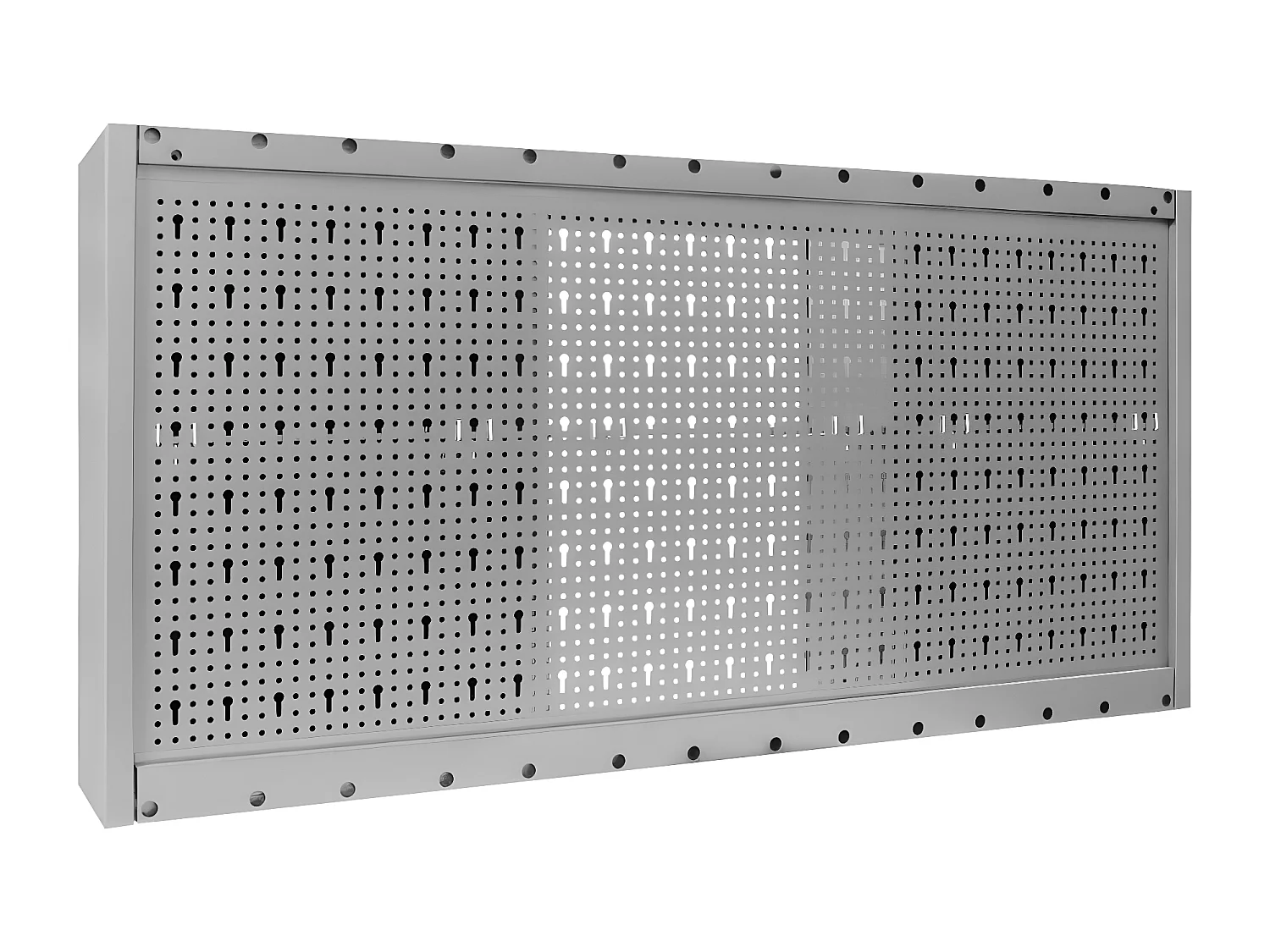 Maison Exclusive Armario de herramientas de pared industrial metal gris y negro