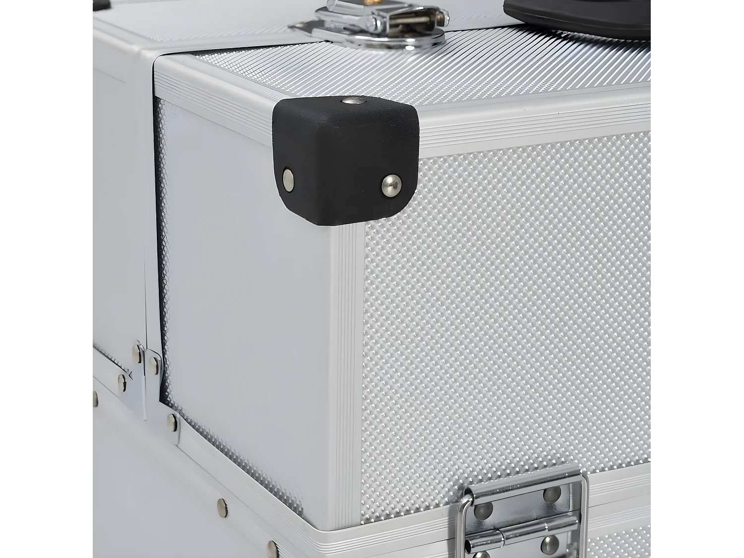 Prolenta Premium - Werkzeugkoffer 38x22,5x34 cm Silbern Aluminum