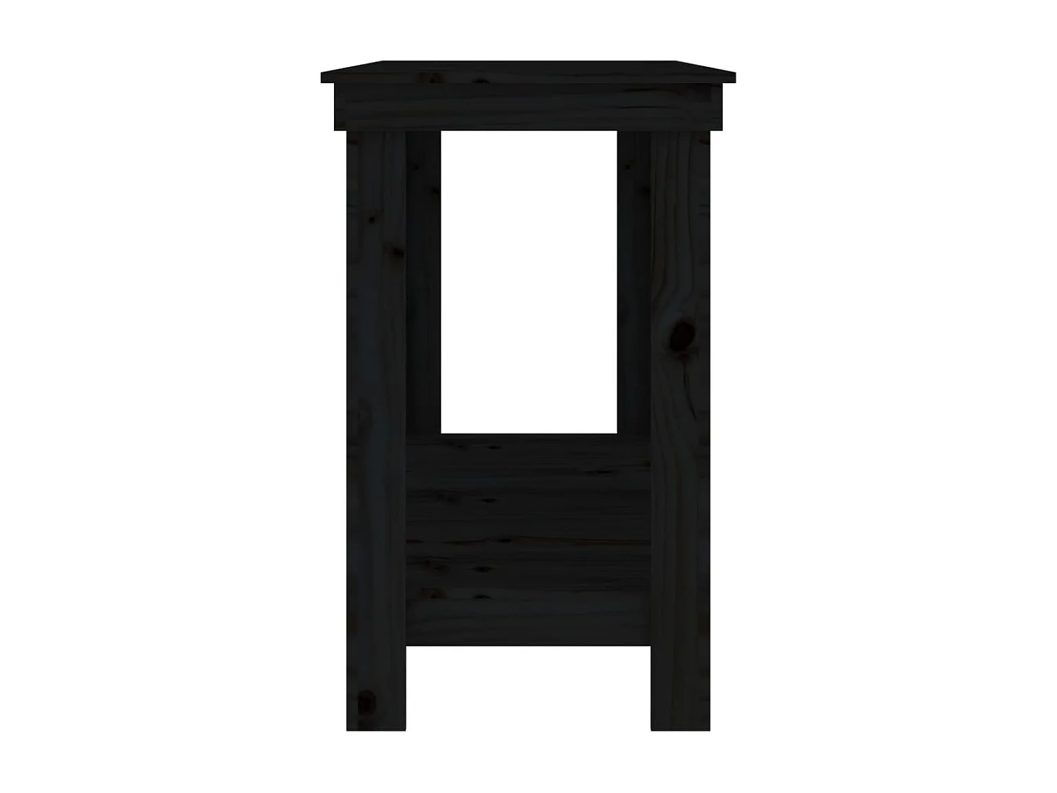 Prolenta Premium -  Werkbank Schwarz 180x50x80 cm Massivholz Kiefer